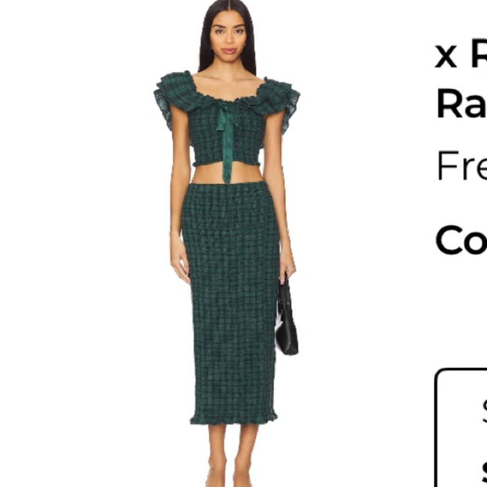 Free People Rainforest Overdye Midi Dress